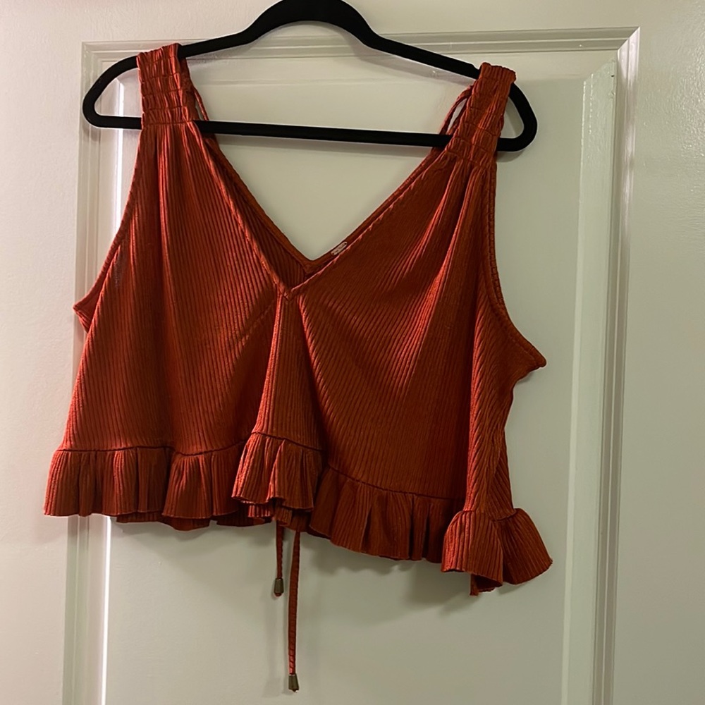 Free people terracotta float top